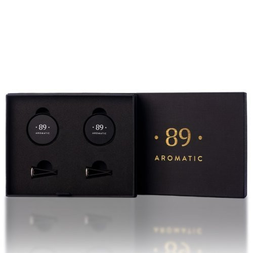 Aromatic 89 Car Air Freshener Vent Clips Auto gaisa atsvaidzinātāja turētājs ventilācijas atverei Black Grapes