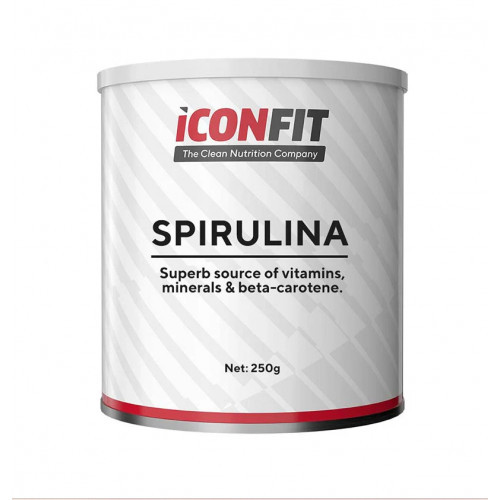 Iconfit Spirulina Powder Natural Spirulīnas pulveris 250g