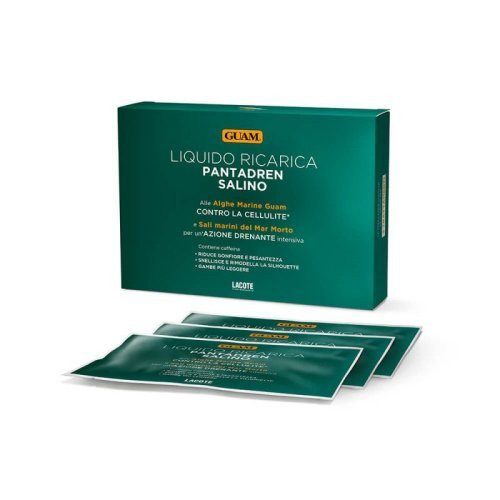 Guam Liquido Ricarica PantaDren Salino Aļģu un sāls šķīdums biksītēm 3x100ml
