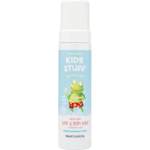 Kids Stuff Crazy Wacky Whip Hair and Body Wash Bērnu šampūns un ķermeņa mazgāšanas līdzeklis vienā 200ml