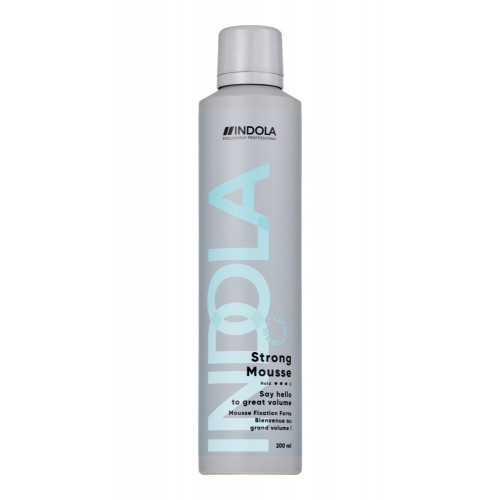 Indola Setting Strong Mousse Stipras fiksācijas matu putas 300ml