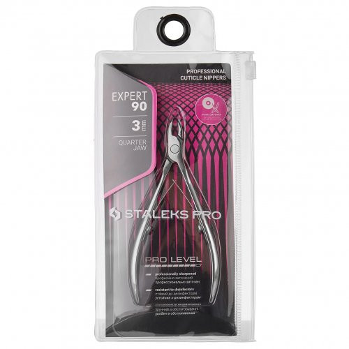 Staleks Expert 90 Cuticle Nippers Kutikulas knaiblītes 3mm