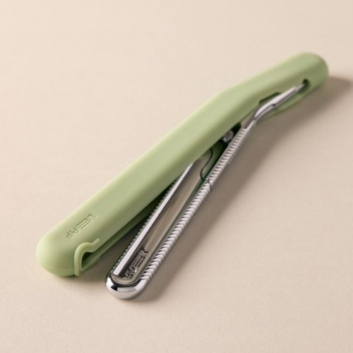 Leaf Shave Dermaplaner Cover Sejas un uzacu skuvekļa maciņš Teal