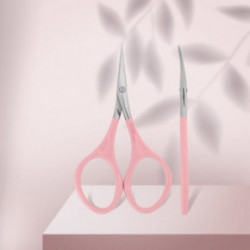 Staleks Beauty and Care Pink Cuticle Scissors Rozā kutikulas šķēres Type 1