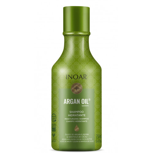 Inoar Argan Oil Shampoo Intensīvi mitrinošs šampūns ar argana eļļu 240ml