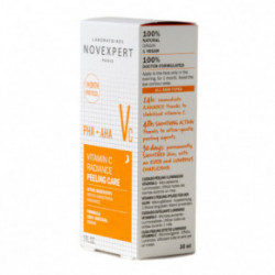 Novexpert PHA + AHA Vitamin C Radiance Peeling Care Pīlinga nakts serums ar Vit C 30ml