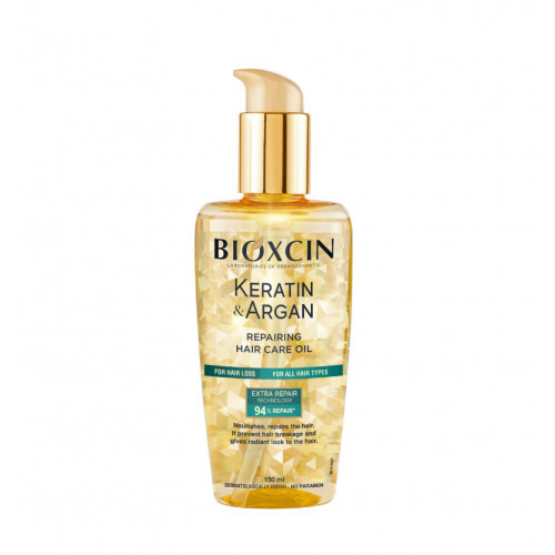 Bioxcin (Bioxsine) Keratin & Argan Repairing Hair Oil Atjaunojošā eļļa matiem 150ml