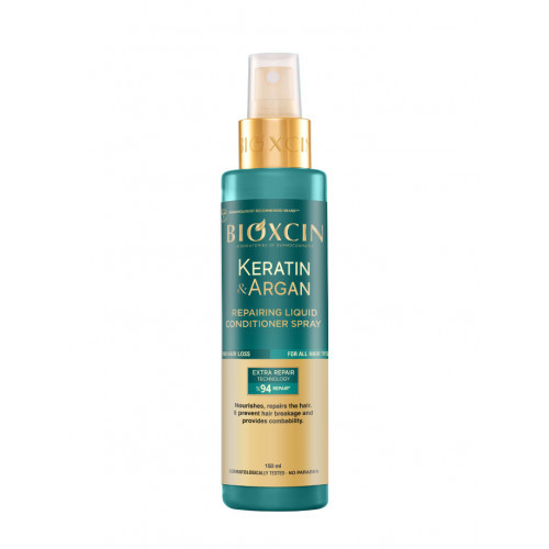 Bioxcin (Bioxsine) Keratin & Argan Repairing Conditioner Spray Izsmidzināms matu kondicionieris 150ml