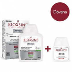 Bioxcin (Bioxsine) Dermagen Shampoo for Hair Loss Šampūns pret matu izkrišanu taukainiem matiem + šampūns ceļojumam