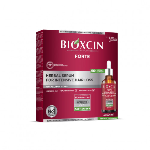 Bioxcin (Bioxsine) Dermagen Forte Serum Serums pret matu izkrišanu 3x50ml