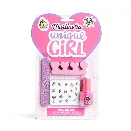 Martinelia Unique Girl Nail Art Kit Bērnu nagu lakas komplekts