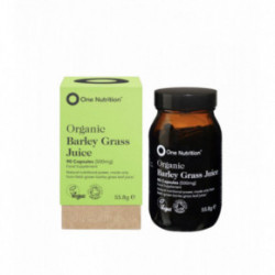 One Nutrition Organic Barley Grass Juice Capsules Bioloģiskas miežu zelmeņu sulas kapsulas 90 kapsulas