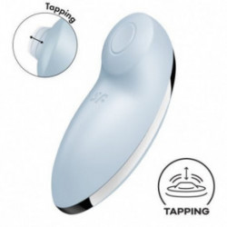 Satisfyer Tap and Climax 2 Vibrator Klitora vibrators - stimulators Blue