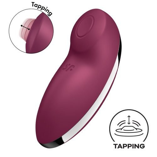 Satisfyer Tap and Climax 2 Vibrator Klitora vibrators - stimulators Blue