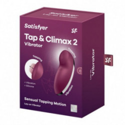 Satisfyer Tap and Climax 2 Vibrator Klitora vibrators - stimulators Blue