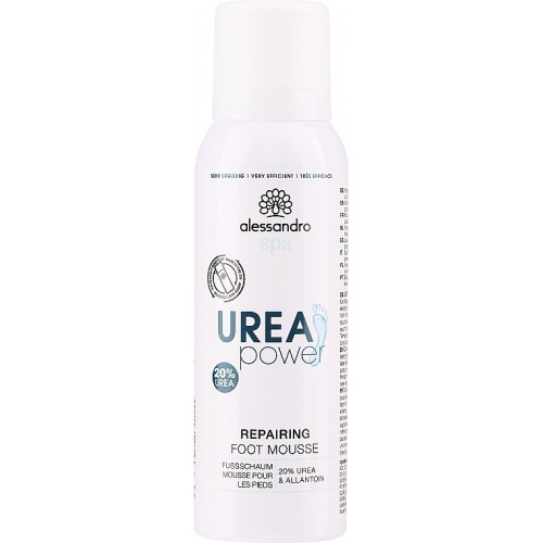 Alessandro Foot Mousse 20% UREA & Allantoin Mitrinošas pēdu putas 125ml