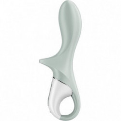 Satisfyer Air Pump Booty 3 Inflatable Anal Vibrator Anālais vibrators Green