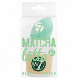 W7 Cosmetics Matcha Latte Beauty Blender Set Grima sūklīša un turētāja komplekts 1gab.