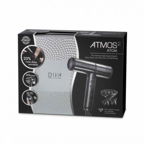 Diva Pro Styling Atmos 2 Atom Matu fēns 1gab.