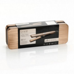 Diva Pro Styling Ultra Fast Gold Titanium Styler Taisnotājs ar titāna plāksnēm 1gab.