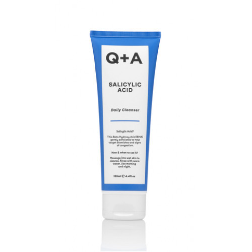 Q+A Salicylic Acid Daily Cleanser Maigais sejas attīrošais līdzeklis 125ml