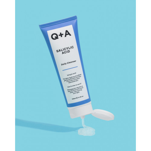 Q+A Salicylic Acid Daily Cleanser Maigais sejas attīrošais līdzeklis 125ml