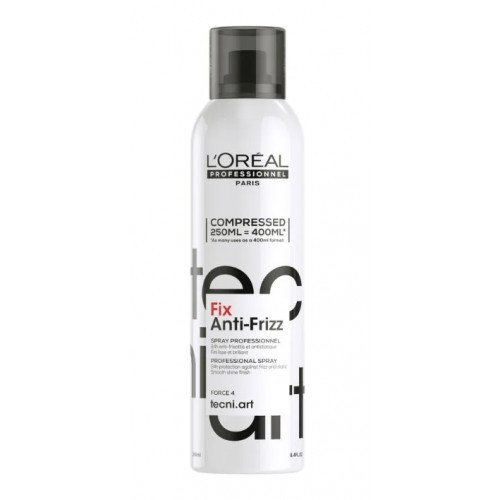 L'Oréal Professionnel Tecni Art Fix Anti-Frizz Stipras fiksācijas laka matu spurošanās novēršanai 250ml