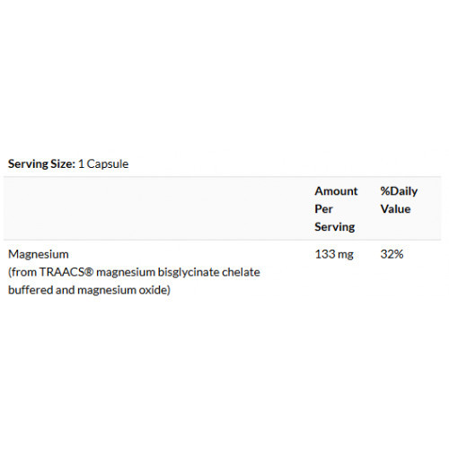 SWANSON Albion, Magnesium Glycinate 133 mg Magnija bisglicināts 90 kapsulas