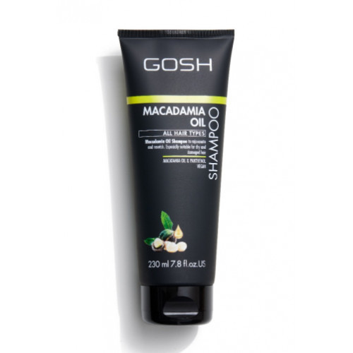 GOSH Copenhagen Macadamia Oil Hair Shampoo Barojošs šampūns 230ml