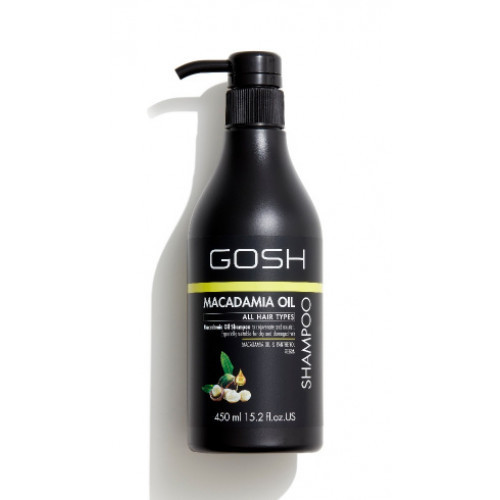 GOSH Copenhagen Macadamia Oil Hair Shampo Barojošs šampūns 230ml