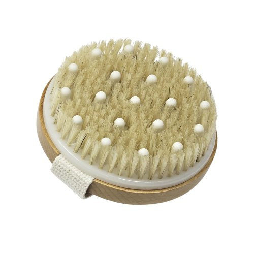 Nuum Cosmetics Anti-Cellulite Dry Brush Detoksikējoša ķermeņa masāžas birste 1gab.