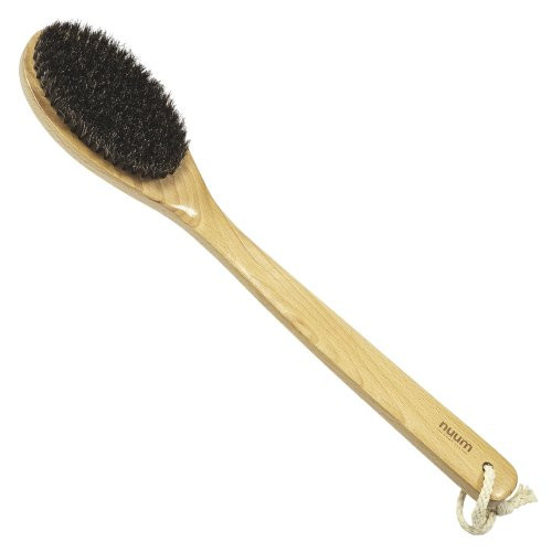 Nuum Cosmetics Long Handle Body Brush Maigā ķermeņa skrubēšanas birste ar garu rokturi 1gab.