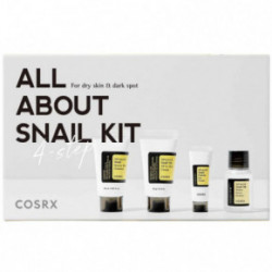 COSRX Most Loved 4-step Advanced Snail Trial Sejas kopšanas komplekts