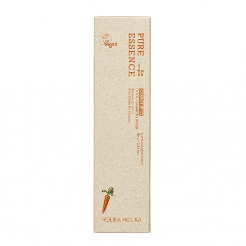 Holika Holika Pure Essence The Vegan Carrot Jelly Cool Calming Mask Nomierinoša sejas maska 80g