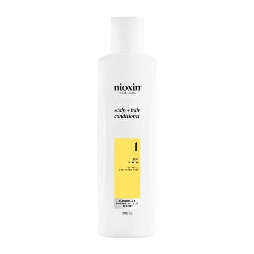 Nioxin Pro Clinical System 1 Conditioner Galvas ādas un matu kondicionieris retinošiem matiem 300ml