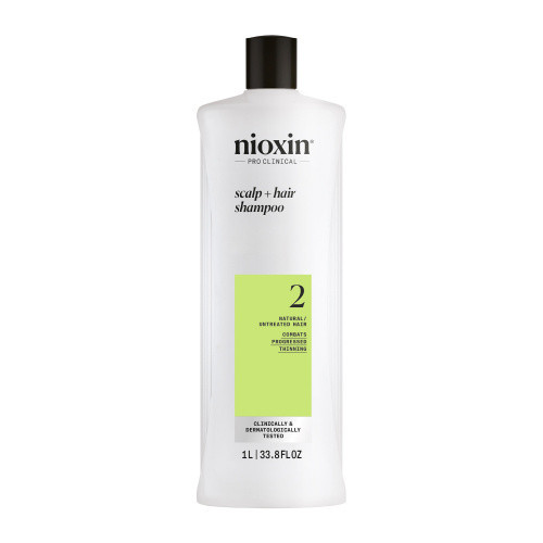 Nioxin Pro Clinical System 2 Shampoo Galvas ādas un matu šampūns stipri retinātiem matiem 300ml