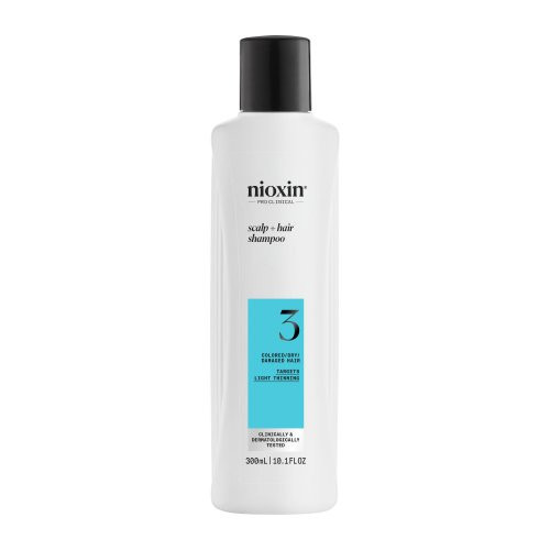 Nioxin Pro Clinical System 3 Shampoo Galvas ādas un matu šampūns ar viegli retinošiem matiem 300ml