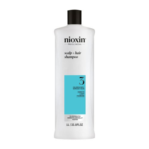 Nioxin Pro Clinical System 3 Shampoo Galvas ādas un matu šampūns ar viegli retinošiem matiem 300ml