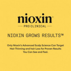 Nioxin Pro Clinical System 1 Kit Matu kopšanas komplekts dabīgiem matiem ar mērenu retināšanos 300ml+300ml+100ml