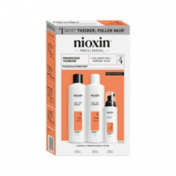 Nioxin Pro Clinical System 4 Kit Matu kopšanas komplekts stipri retinātiem matiem 150ml+150ml+40ml