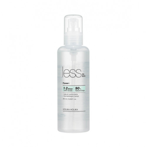 Holika Holika Less on Skin Toner Mitrinošs toniks pret apsārtumu un akni 180ml