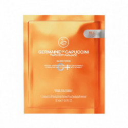 Germaine de Capuccini Timexpert Radiance C+ Illuminating Anti-Fatigue Mask Attīroša lokšņu sejas maska ar C vitamīnu 1gab.