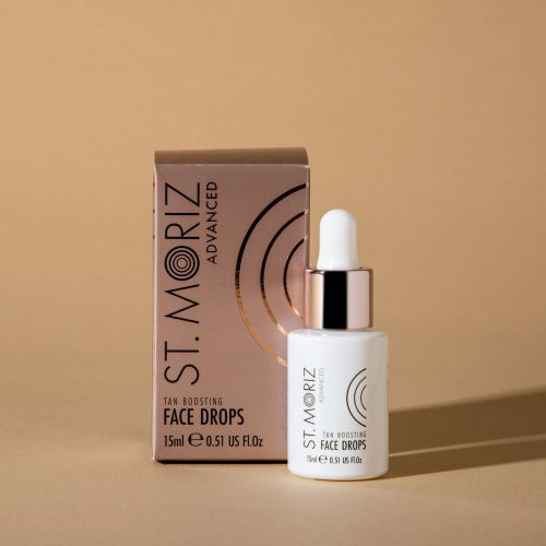 St. Moriz Advanced Tan Boosting Face Drops Pašiedeguma serums 15 ml