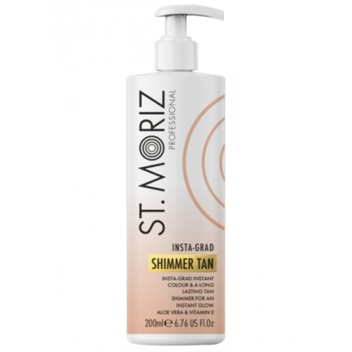 St. Moriz Insta-Grad Shimmer Tan Ķermeņa losjons ar bronzeriem 200ml