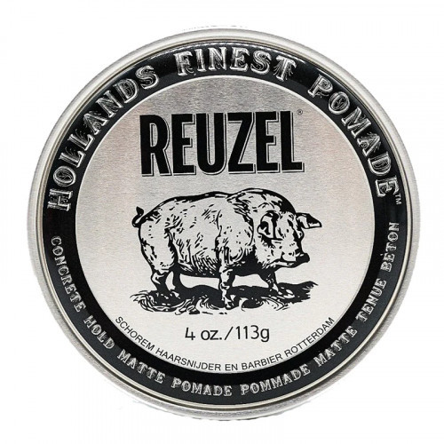 Reuzel Concrete Hold Matte Pomade Īpaši stipras fiksācijas matu veidošanas pomāde 35g