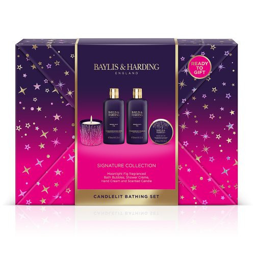 Baylis & Harding Luxury Candlelit Bath Time Gift Set Grezns komplekts gariem vakariem vannā