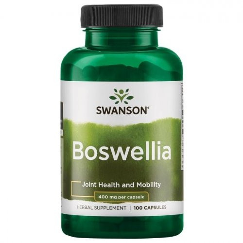 SWANSON Boswellia Joint Health and Mobility 400mg Bosvēlija 100 kapsulas