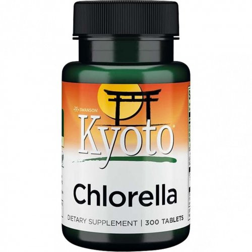 SWANSON Kyoto Chlorella Parastā hlorella 300 kapsulas