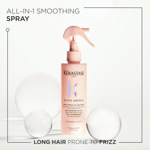 Kérastase Gloss Absolu Anti-Frizz Glaze Milk Hair Spray Gludumu piešķirošs matu sprejs 190ml