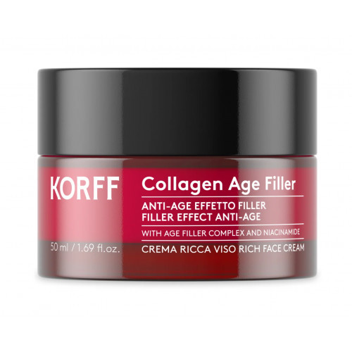 KORFF Rich Face Cream Collagen Age Filler Pretgrumbu krēms 50ml